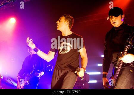 Pendulum performing live at the Electric Ballroom in Camden London. Stock Photo