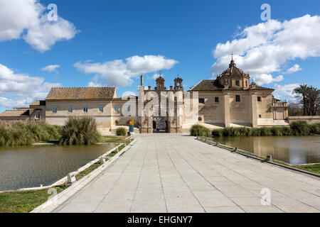 Andalusian Contemporary Art Center (The Centro Andaluz de Arte Contemporáneo (CAAC)) Stock Photo