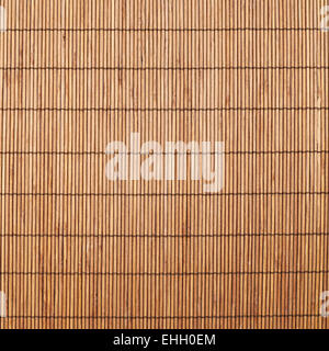 Bamboo mat background Stock Photo