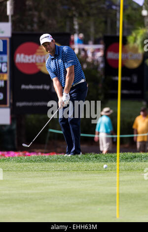 Palm Harbor, Florida, USA. 13th Mar, 2015. Ricky Barnes reading the ...