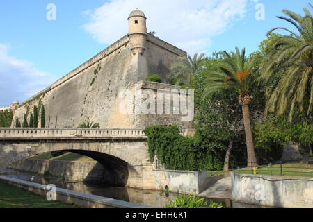 Es Baluard Fortress in Palma de Mallorca Stock Photo