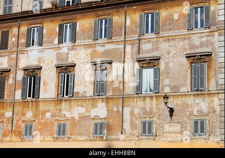 Ancient building in Rome Stock Photo