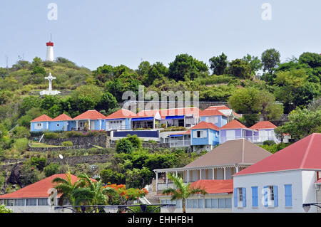 The town of Gustavia, capital of Saint Barthélemy Stock Photo - Alamy