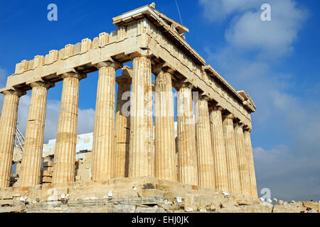 The Parthenon in Athen Stock Photo