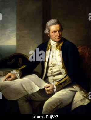 Captain James Cook Stock Photo