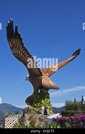 Eagle statue Stock Photo