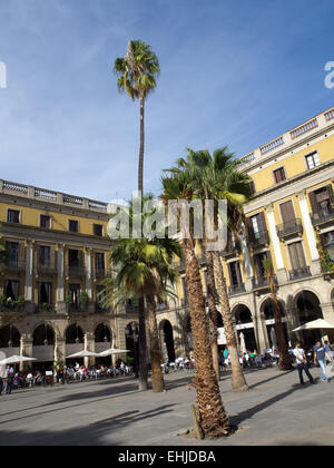 Place in Bareclona Stock Photo