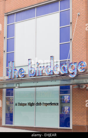 The Birdcage night club Manchester England Stock Photo