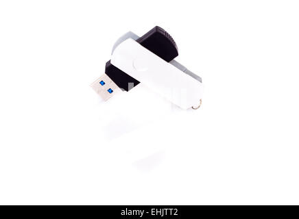 usb stick on white Stock Photo