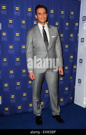Los Angeles, CA, USA. 14th Mar, 2015. Cheyenne Jackson at arrivals for Human Rights Campaign (HRC) Los Angeles Gala, JW Marriott Los Angeles L.A. LIVE, Los Angeles, CA March 14, 2015. Credit:  Sara Cozolino/Everett Collection/Alamy Live News Stock Photo