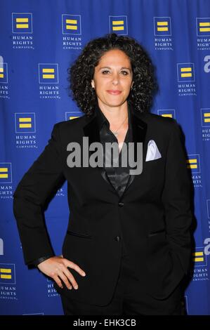 Los Angeles, CA, USA. 14th Mar, 2015. Dana Goldberg at arrivals for Human Rights Campaign (HRC) Los Angeles Gala, JW Marriott Los Angeles L.A. LIVE, Los Angeles, CA March 14, 2015. Credit:  Sara Cozolino/Everett Collection/Alamy Live News Stock Photo