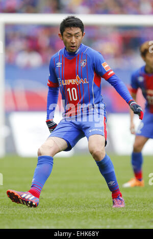 Tokyo, Japan. Yohei Kajiyama (FC Tokyo), Masaaki Yabe (Yokogawa ...