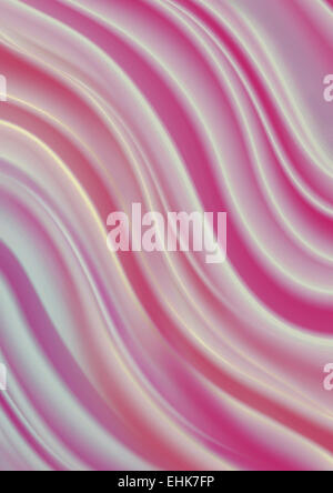 Frosted pink purple background with convex curved pale waves Stock Photo