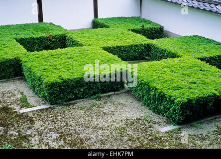 The City of Kyoto is a unique reserve for ancient Zen gardens and shrines that are over nine hundred years old. Stock Photo