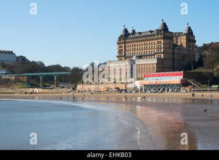 The Grand Hotel Scarborough, North Yorkshire, UK Stock Photo