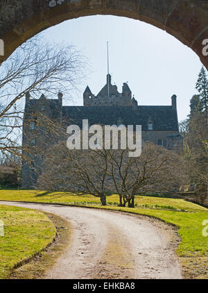 Cawdor Castle situated between Nairn and Inverness.  SCO 9640. Stock Photo