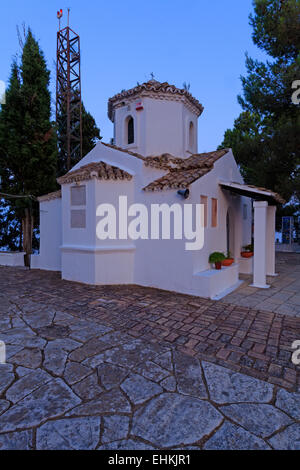 Vlacherna Monastery and the Church of Pantokrator on Mouse Island ...