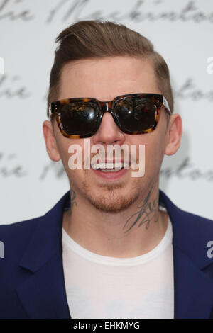 Millie Mackintosh clothing showcase held at London West Bank Gallery - Arrivals Featuring: Professor Green Where: London, United Kingdom When: 10 Sep 2014 Stock Photo