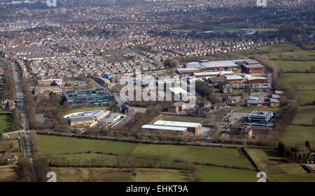 Aerial View Of Cardale Park Harrogate North Yorkshire UK Stock Photo aerial-view-of-cardale-park-harrogate-north-yorkshire-uk-stock-photo
