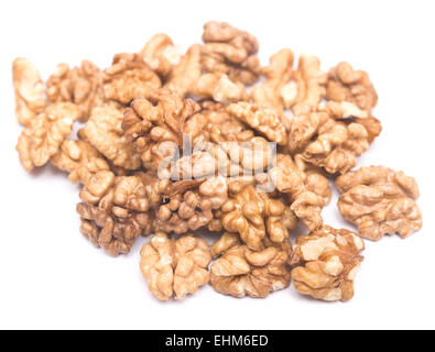 walnuts isolated on white background Stock Photo