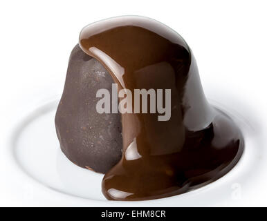 candy cane on a white saucer. The image is composed of six photos Stock Photo