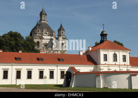 Pazaislis monastery in Kaunas, Lithuania. Stock Photo