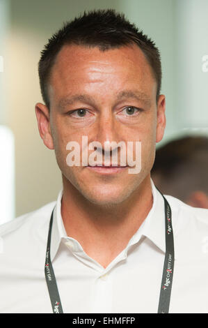 BGC Partners Charity Day held at Canary Wharf. Featuring: John Terry Where: London, United Kingdom When: 11 Sep 2014 Stock Photo