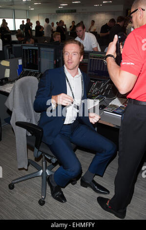 BGC Partners Charity Day held at Canary Wharf. Featuring: Damian Lewis Where: London, United Kingdom When: 11 Sep 2014 Stock Photo