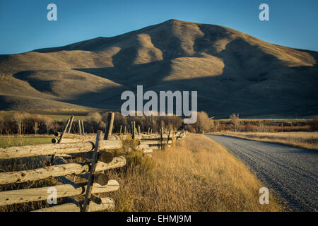 Idaho Silver Creek near Sun Valley two men in float tubes smile while fly  fishing in autumn Stock Photo - Alamy