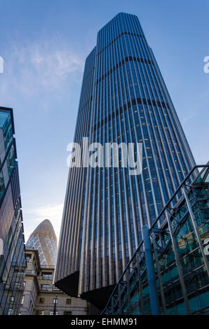 Tower 42 originally designed by Richard Seifert for the National Westminster Bank and called the NatWest Tower. London, UK Stock Photo