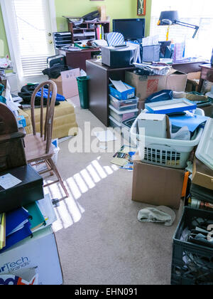 Messy Office, USA Stock Photo