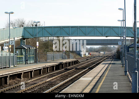 Ashchurch for Tewkesbury railway station, Gloucestershire, England ...