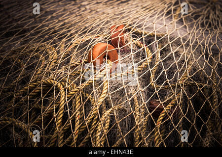 Fishing nets. Stock Photo