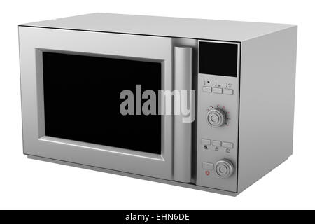 microwave oven isolated on white background Stock Photo