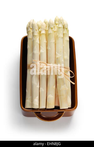 bunch of white asparagus, spargel Stock Photo
