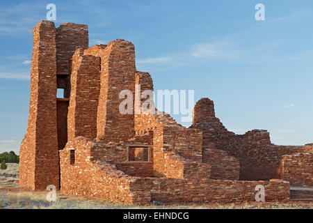Church ruins, Salinas Pueblo Missions National Monument, New Mexico USA Stock Photo