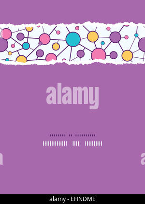 Molecular Structure Frame Seamless Pattern background Stock Photo - Alamy