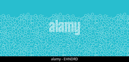 Molecular Structure Horizontal Seamless Pattern background Stock Photo ...