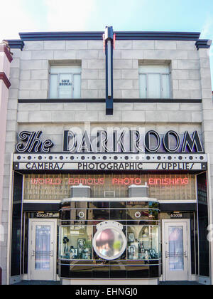 'The Darkroom' photographic and camera shop Stock Photo