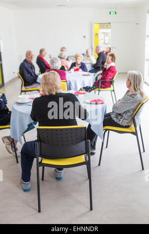 Residential home for alzheimer's disease elderly person, Bordeaux hospital. Stock Photo