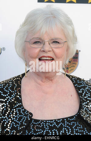 The 19th Annual Critics' Choice Movie Awards at the Barker Hangar - Arrivals Featuring: June Squibb Where: Los Angeles, California, United States When: 16 Jan 2014 Stock Photo