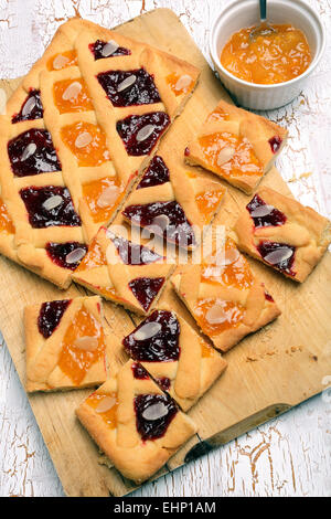 Mazurek trditional polish easter cake Stock Photo