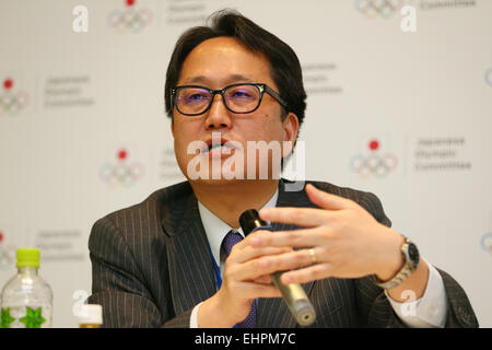 Shuichi Takano, MARCH 16, 2015 : Management seminars for sports organizations are held at Ajinomoto National Training Center, Tokyo, Japan. © Shingo Ito/AFLO SPORT/Alamy Live News Stock Photo