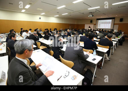 Keiko Tatsuwaki, MARCH 16, 2015 : Management seminars for sports organizations are held at Ajinomoto National Training Center, Tokyo, Japan. © Shingo Ito/AFLO SPORT/Alamy Live News Stock Photo