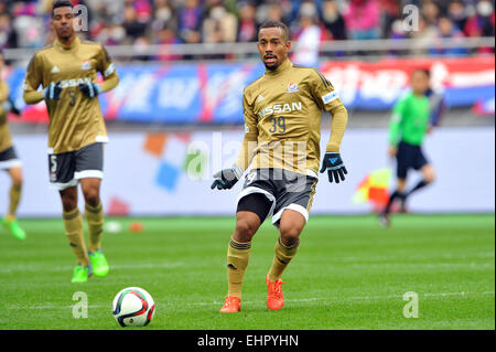 Tokyo, Japan. 14th Mar, 2015. Ademilson (F Marinos) Football /Soccer : 2015 J1 League match between FC Tokyo 0-0 Yokohama F Marinos at Ajinomoto Stadium in Tokyo, Japan . © AFLO/Alamy Live News Stock Photo