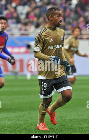 Tokyo, Japan. 14th Mar, 2015. Ademilson (F Marinos) Football /Soccer : 2015 J1 League match between FC Tokyo 0-0 Yokohama F Marinos at Ajinomoto Stadium in Tokyo, Japan . © AFLO/Alamy Live News Stock Photo