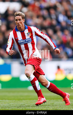 Cornella Llobregat, Spain. © D. 14th Mar, 2015. Koke (Atletico ...