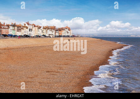 The beach at Deal, Kent, England, UK. Stock Photo