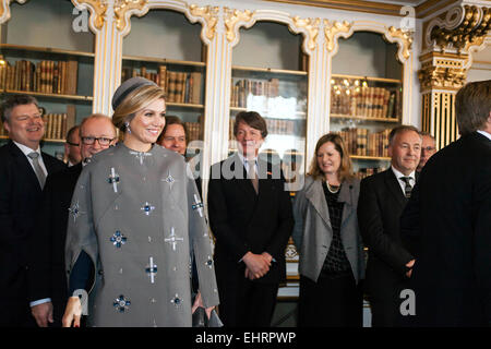 Queen Maxima during a visit to a business forum at Shamba Events in ...