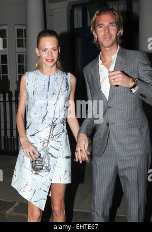 Poppy Delevingne and her husband James Cook spotted leaving their home ...